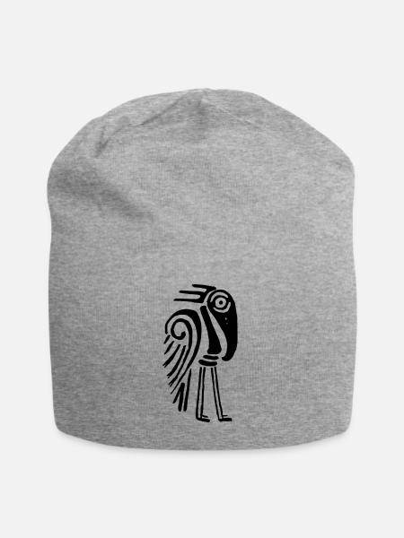 Marabu - Jersey-Beanie - Grau meliert