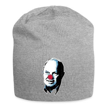 Clown Tshirt - Circus Clown Costume - Jersey Beanie - heather grey - Front