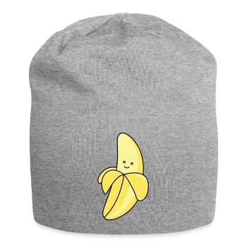 banana comic - Jersey Beanie - heather grey - Front