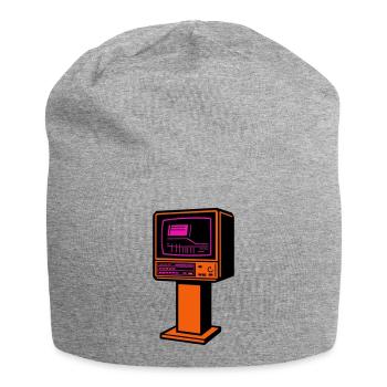 Rétro Future TV - Bonnet en jersey - gris chiné - Devant