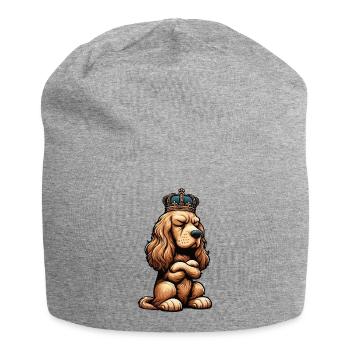 Cocker Spaniel Cocker Dog Cocker Spaniel Owner - Jersey Beanie - heather grey - Front