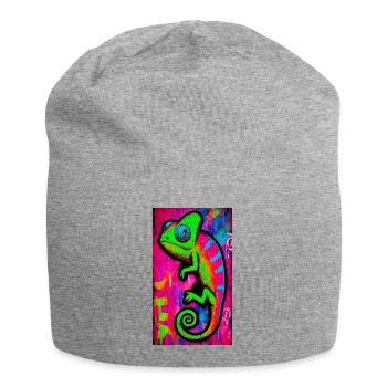 chameleon - Jersey Beanie - heather grey - Front