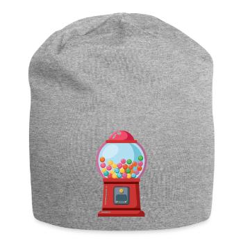 Machine à boules de chewing-gum - Bonnet en jersey - gris chiné - Devant