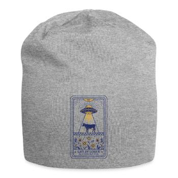 Lustiges Meme, Verlierer, wir machen Po-Sachen - Jersey-Beanie - Grau meliert - Vorne