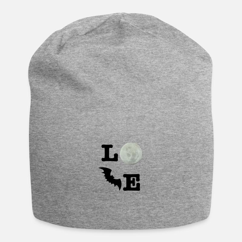 Bat Bat Wing Bats - Jersey Beanie - heather grey