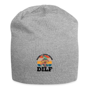 Frog - Jersey Beanie - heather grey - Front