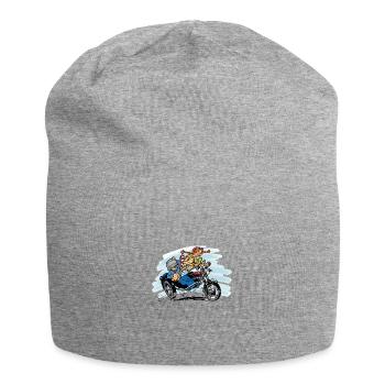 cheeky girl sidecar - Jersey-Beanie - Grau meliert - Vorne