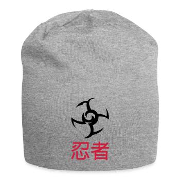 Ninja - Jersey Beanie - heather grey - Front