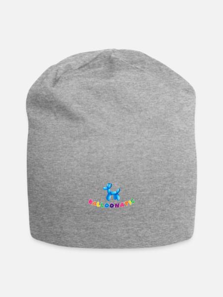 Balloon Animal Balloonatic - Jersey-Beanie - Grau meliert