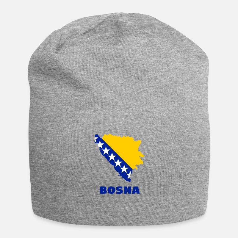 Bosna - Jersey Beanie - heather grey