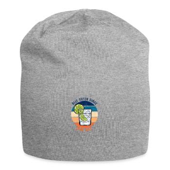 Alle Guten Dinge Sind Dry Lustiges Gin Wortspiel - Jersey-Beanie - Grau meliert - Vorne