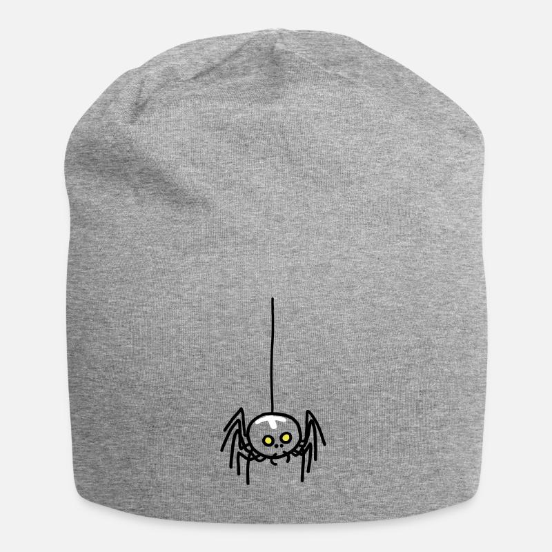 Kreuzspinne - Jersey Beanie - heather grey