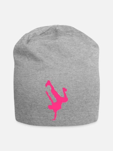 Break Dance Hip-Hop-danseur8 - Jersey-Beanie - Grau meliert