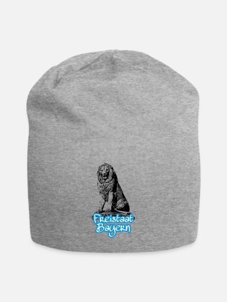Freistaat Bayern - Jersey-Beanie - Grau meliert