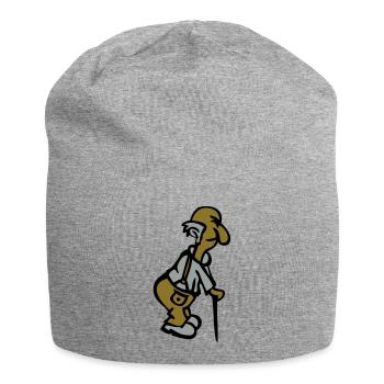 Stimmung des alten Mannes Zuckerrohr 1504 - Jersey-Beanie - Grau meliert - Vorne