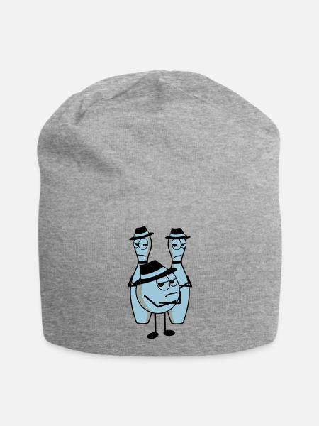 mafia - Jersey-Beanie - Grau meliert