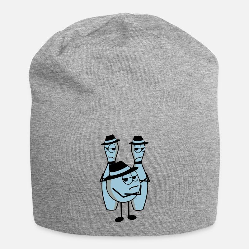 mafia - Jersey-Beanie - Grau meliert