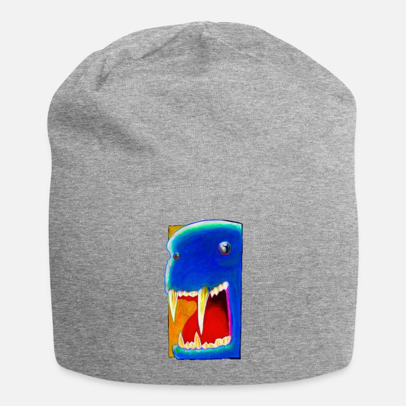 BLUe - Bonnet en jersey - gris chiné