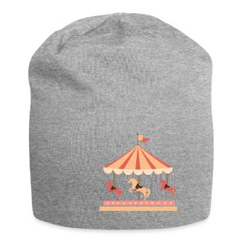 carrousel - Bonnet en jersey - gris chiné - Devant