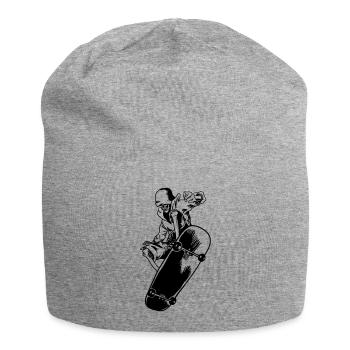 BOARD SKATER BOARDER SK8 LONGBOARDER SKATING MOTIV - Jersey-Beanie - Grau meliert - Vorne