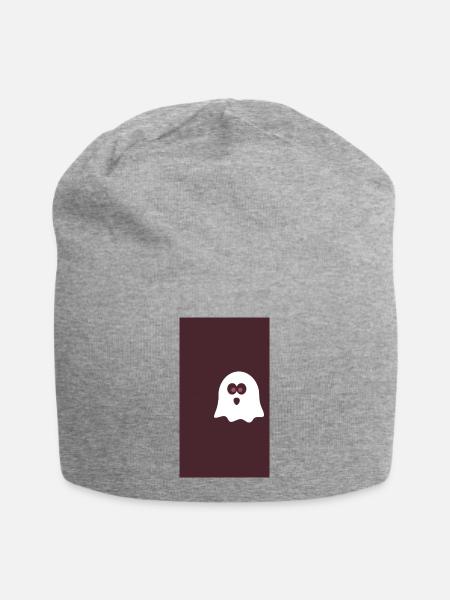 geist - Jersey-Beanie - Grau meliert