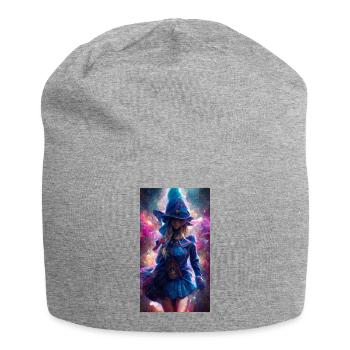 Blue Witch - Jersey Beanie - heather grey - Front