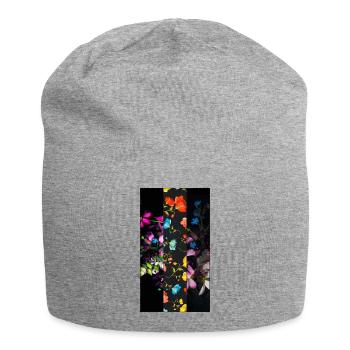 Tief Night Garden - Jersey-Beanie - Grau meliert - Vorne