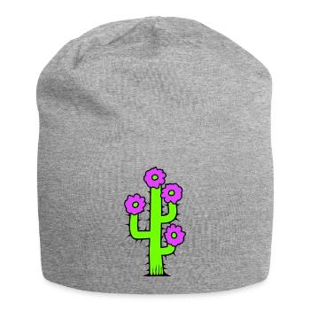 Cactus Plante Épineux Épineux Déserts Cactus - Bonnet en jersey - gris chiné - Devant