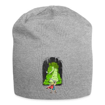 Siegfried - Jersey Beanie - heather grey - Front