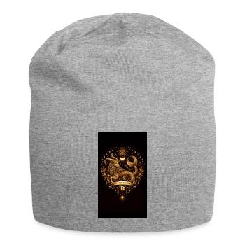 Golden Zodiac Collection – Capricorn Astrology  - Jersey-Beanie - Grau meliert - Vorne