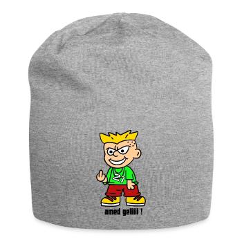 Amed Geliii - Jersey Beanie - heather grey - Front