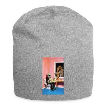 Chill Surreal Alien - Jersey-Beanie - Grau meliert - Vorne