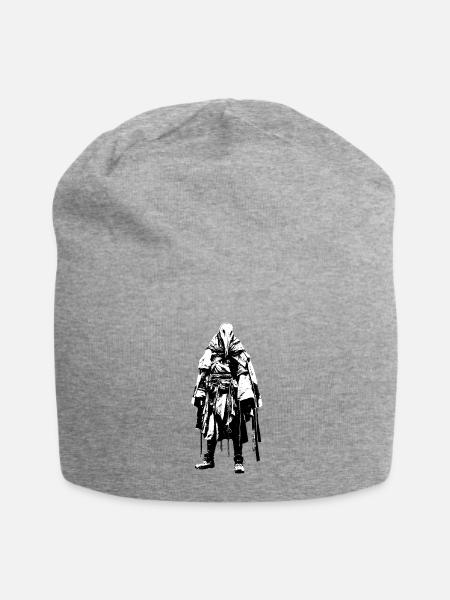 Der Doktor der Dunklen Pest - Jersey-Beanie - Grau meliert