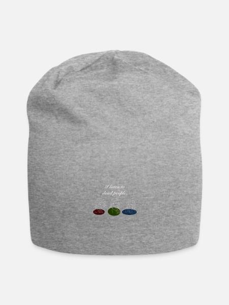 Musik klassische Musik Klassik Instrument Geschenk - Jersey-Beanie - Grau meliert