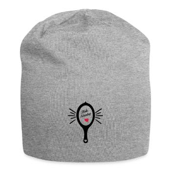 hallo schönling - Jersey-Beanie - Grau meliert - Vorne