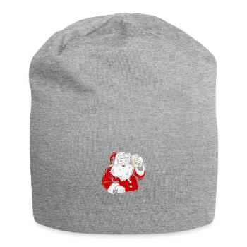 Palatinate Santa Claus dubbeglas Palatinate - Jersey Beanie - heather grey - Front