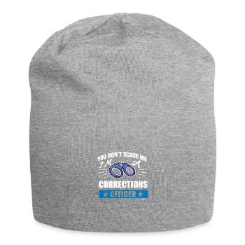 I’M A CORRECTIONS OFFICER Motiv für - Jersey-Beanie - Grau meliert - Vorne