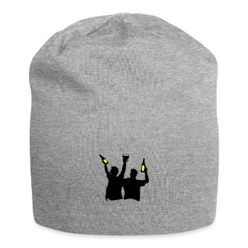 Bachelor Party Team Celebrating Bachelor Party - Jersey Beanie - heather grey - Front
