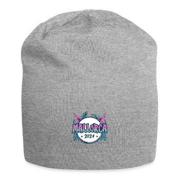 Mallorca 2024 Urlaub - Jersey-Beanie - Grau meliert - Vorne