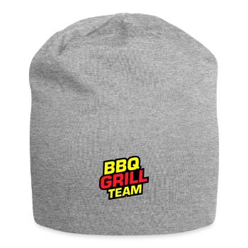Grill Bbq BarbecueTeam - Jersey-Beanie - Grau meliert - Vorne
