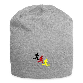 Fussballer Fussball Germany - Jersey-Beanie - Grau meliert - Vorne