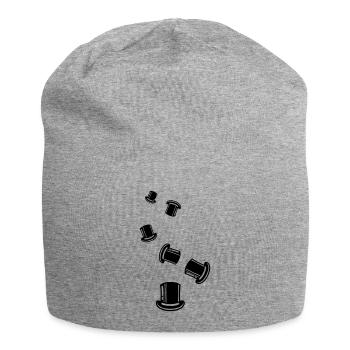 Groom Cylinder - Jersey Beanie - heather grey - Front