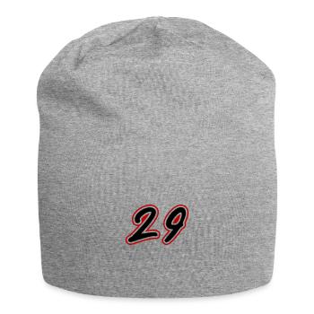 29 Zahl symbol - Jersey-Beanie - Grau meliert - Vorne