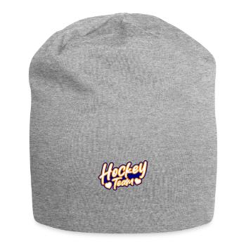 Équipe de hockey - Bonnet en jersey - gris chiné - Devant