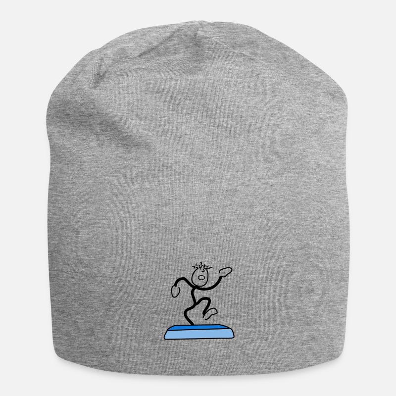Aerobic - Jersey-Beanie - Grau meliert
