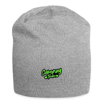 Camping Team - Jersey-Beanie - Grau meliert - Vorne