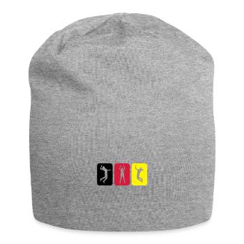 Volleyball Pictogram Germany - Jersey Beanie - heather grey - Front