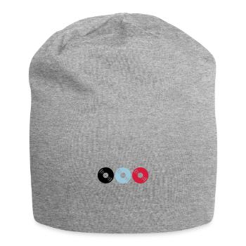 enregistrements 02 - Bonnet en jersey - gris chiné - Devant