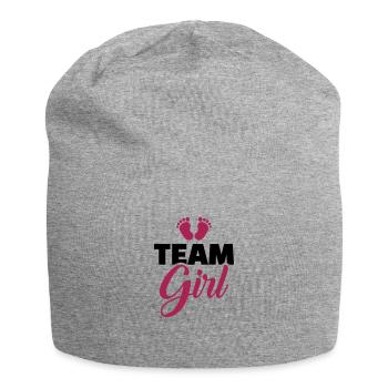 bébé - Bonnet en jersey - gris chiné - Devant
