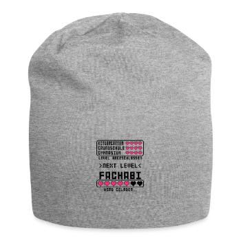 Fachabitur Fachabi zum Beginn Anfang Start Frauen - Jersey-Beanie - Grau meliert - Vorne
